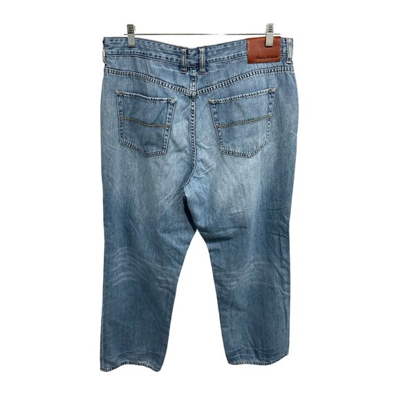 Tommy Bahama Mens Classic Fit Jeans Light Wash Tencel Cotton Blend Sz 40 x 30 - Picture 2 of 8